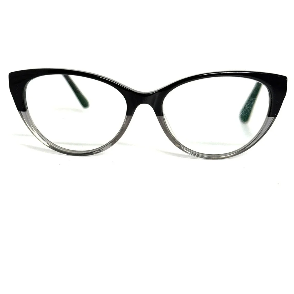 Calvin Klein CK19706 074 Womens Cat Eye Eyeglasses Black‎ Grey 54 16 140